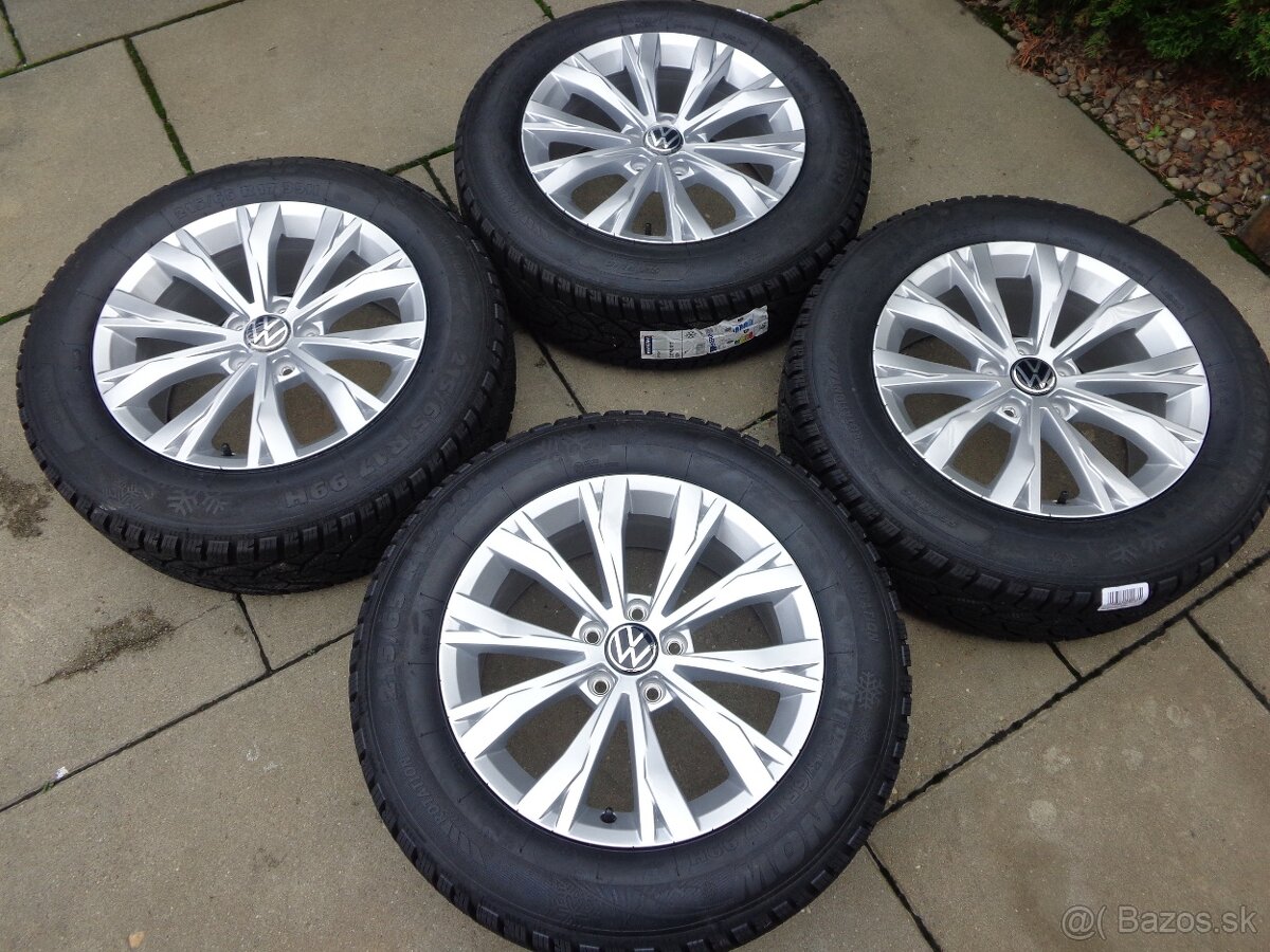VW Tiguan zimna sada kolies