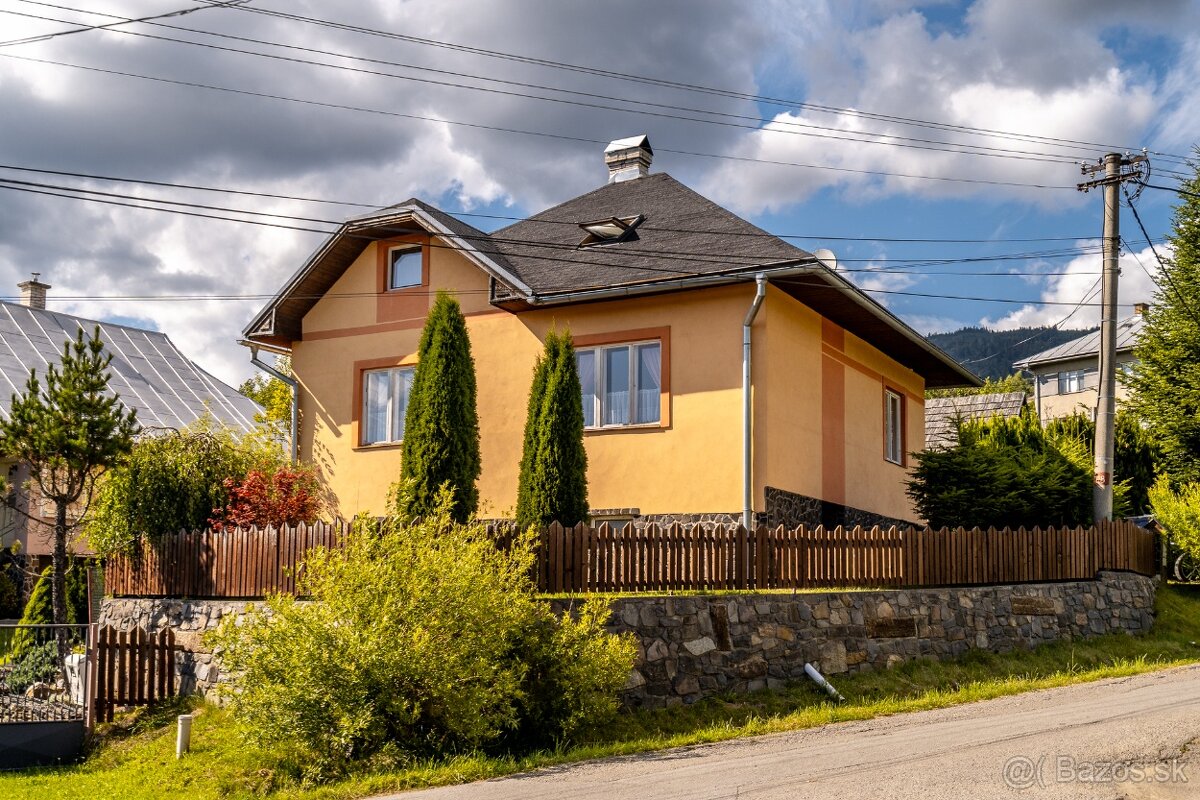 Rodinný dom vhodný aj ako víkendové sídlo