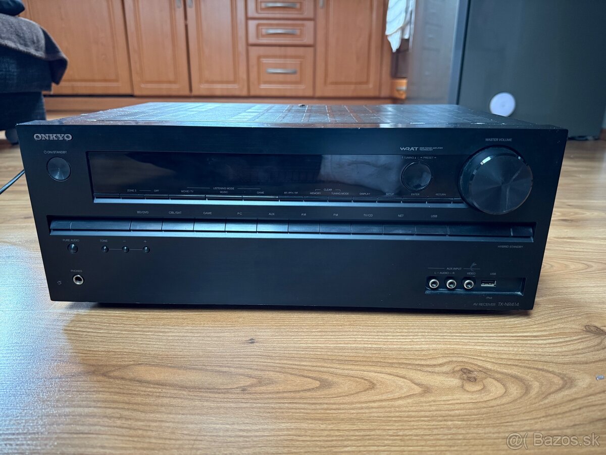 Onkyo TX-NR414 – nejde zvuk