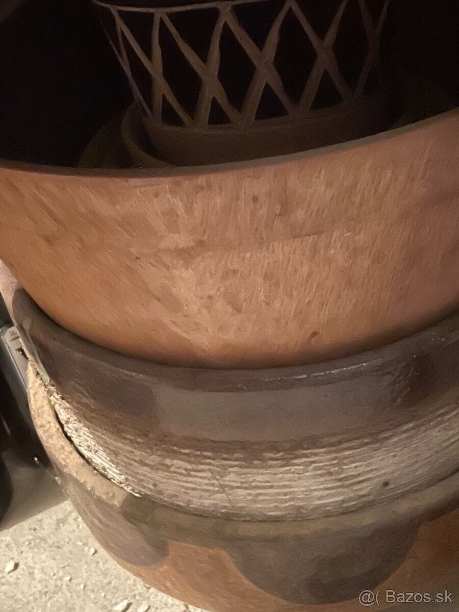 Keramicke kvetinace crepniky retro