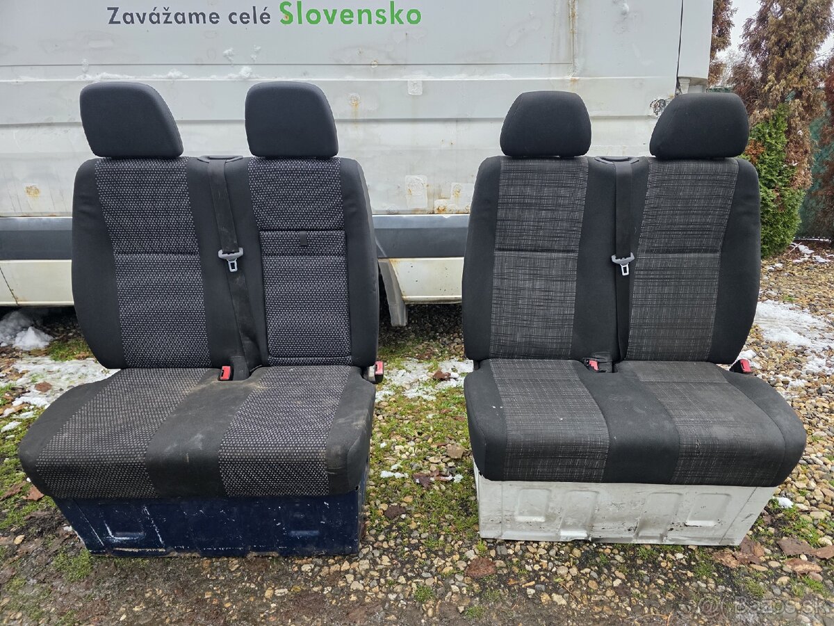 Dvojsedadlo Mercedes Sprinter / Volkswagen Crafter