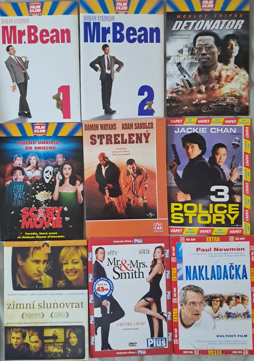 DVD filmy (karton) časť 3.