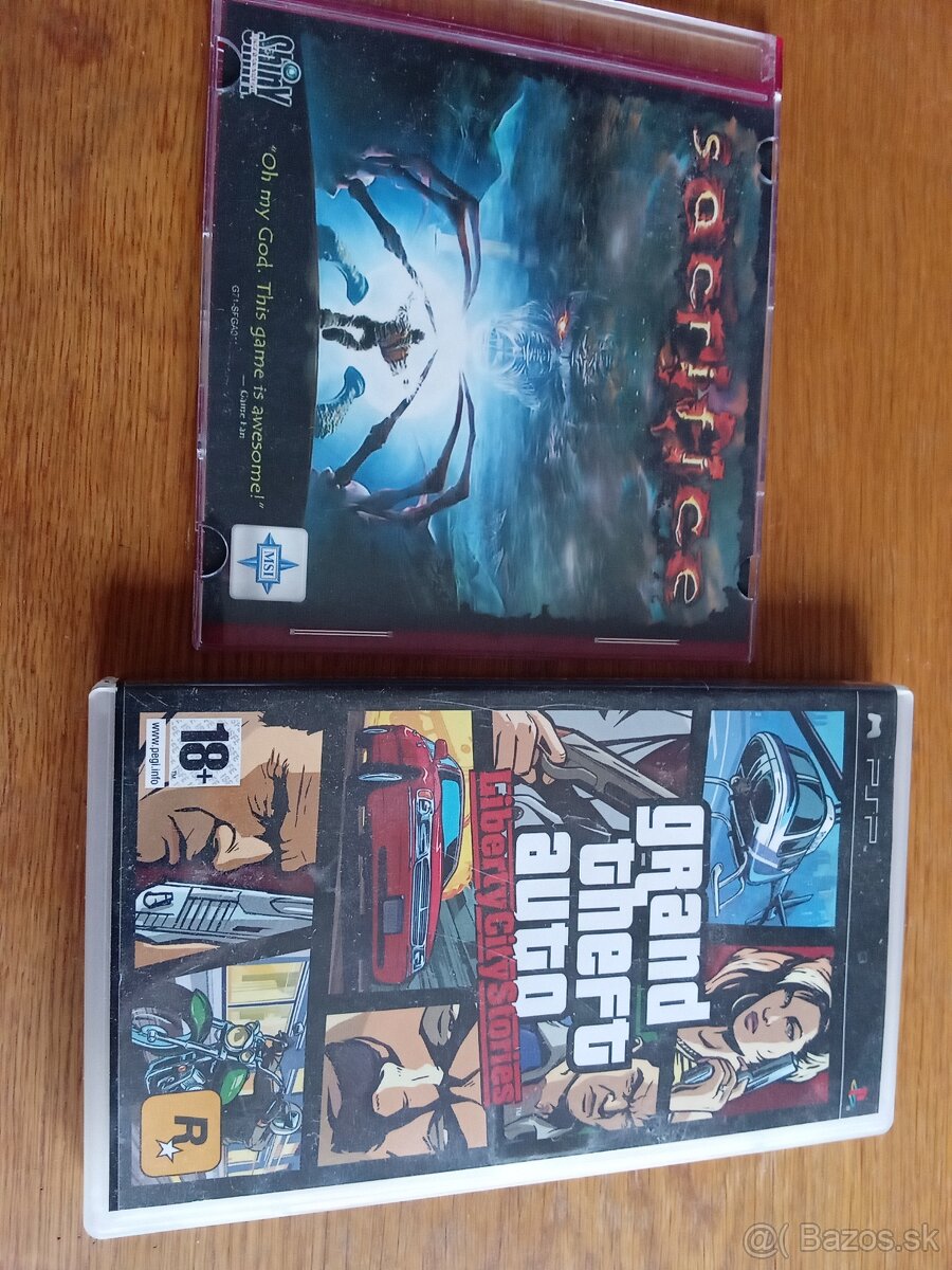 staršie hry MSI a PSP