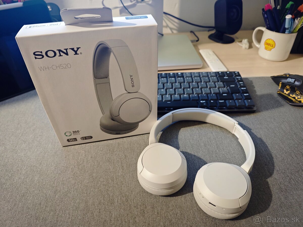 Sony WH-CH520 Bluetooth sluchadla