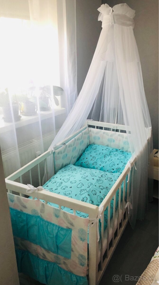 Komplet vybavenie do postieľky s bachýnom