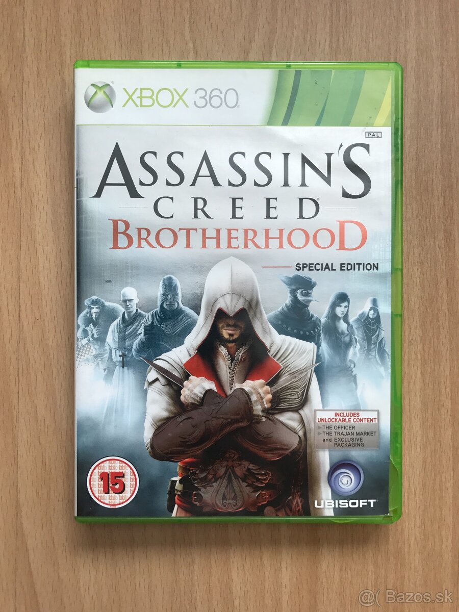 Assassin Creed Brotherhood na Xbox 360 a Xbox ONE / SX