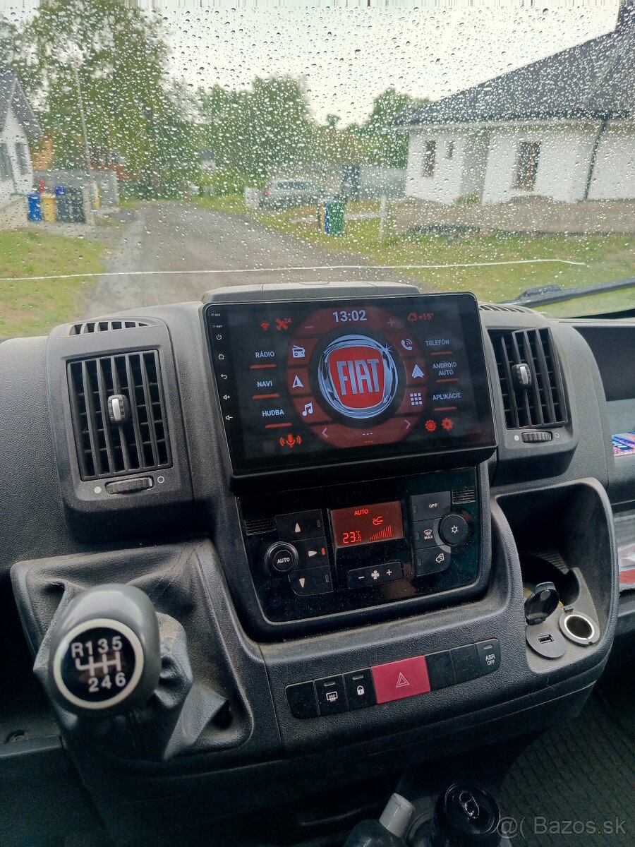 2025 GPS utorádio pre dodávky - Ducato/Boxer/Jumper/ProAce..