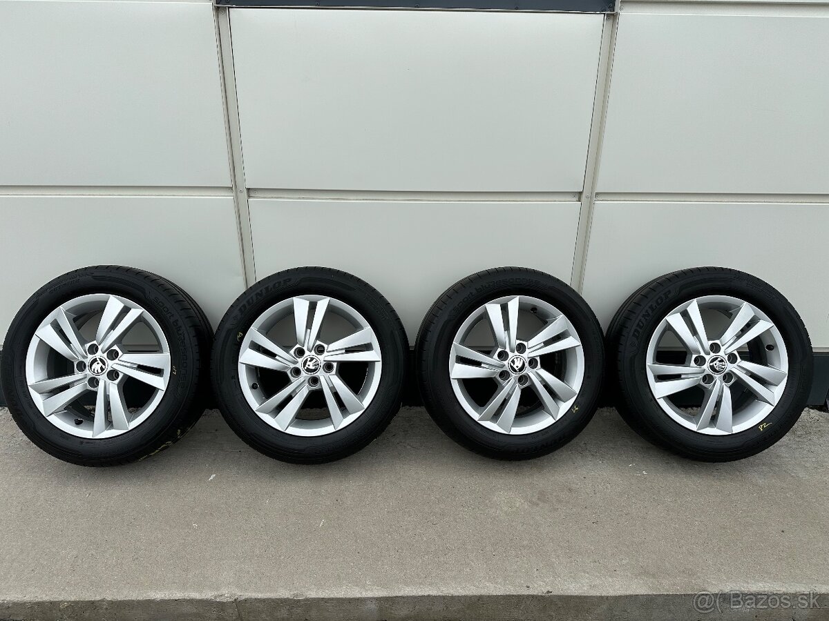 Hlinikové disky orig. Škoda R15 (5x100) Fabia, Rapid, Scala