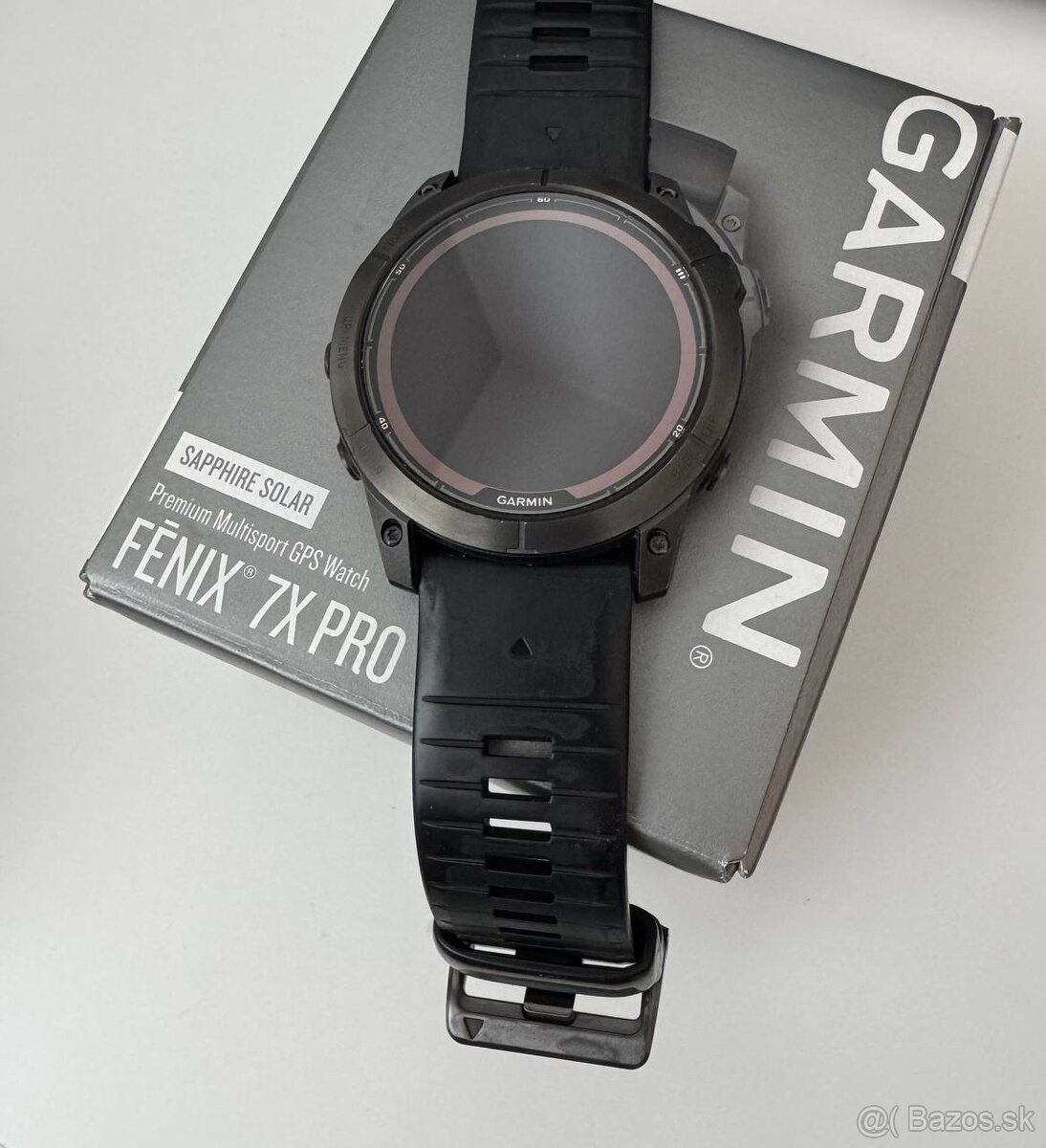 Garmin fenix 7x PRO Sapphire Solar Titán v peknom stave