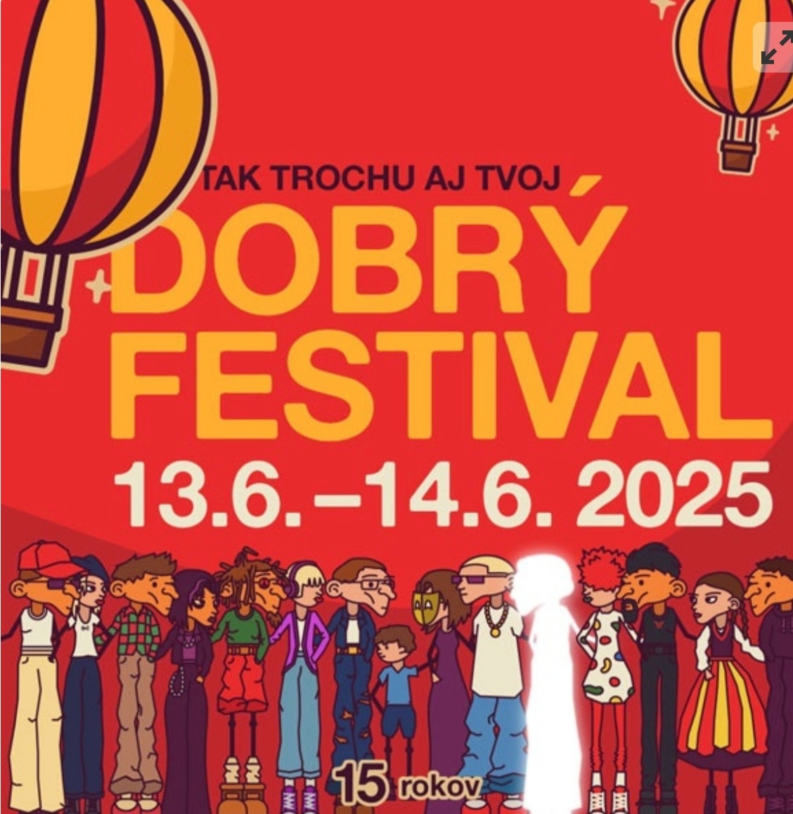 Predám lístky na Dobrý Festival