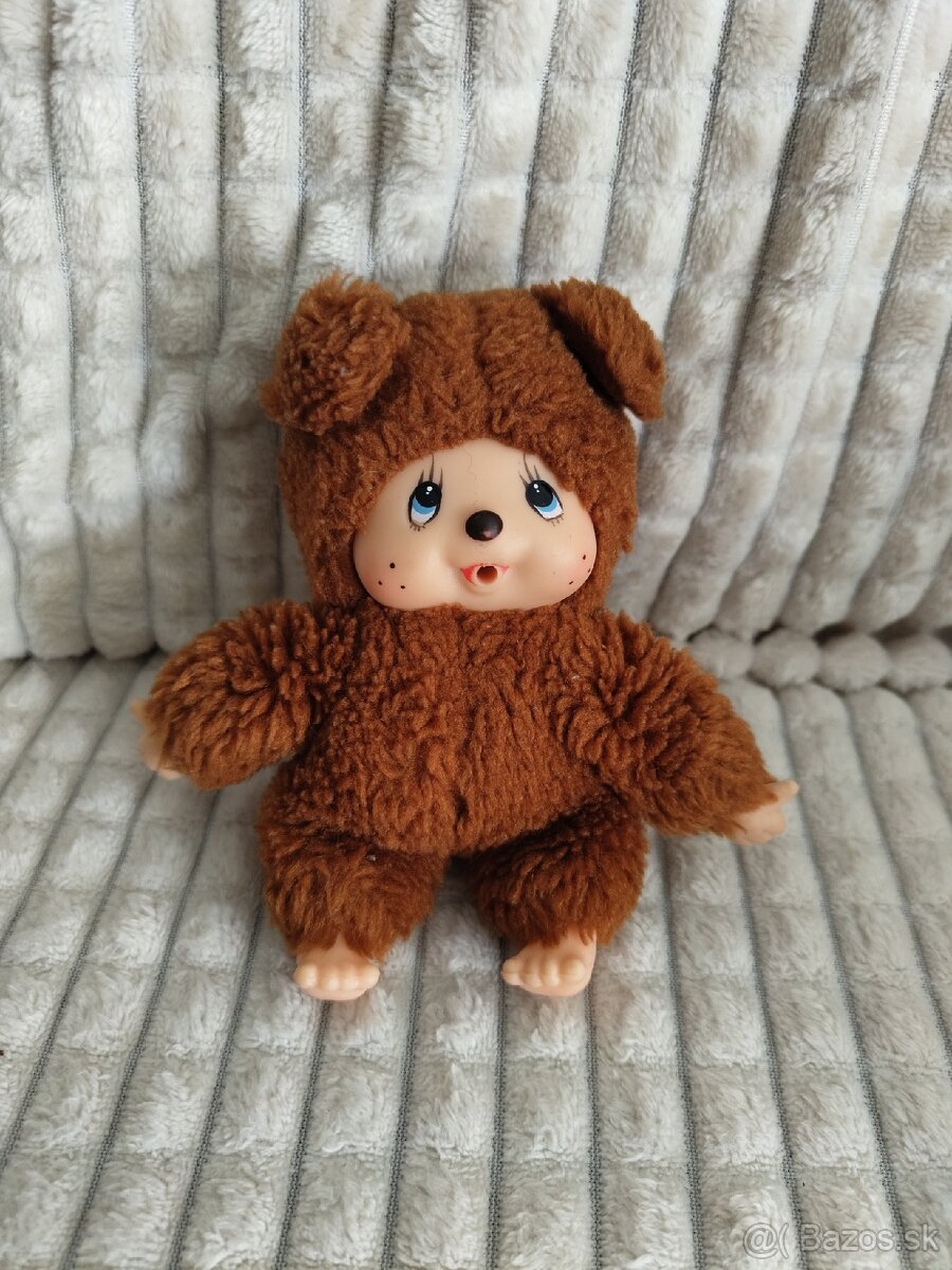 Monchhichi (Mončiči) malý plyšák hnedý 2