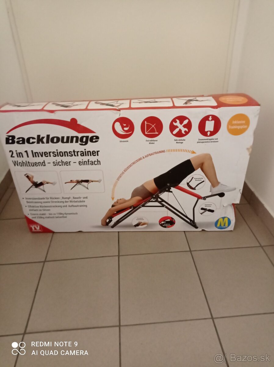 Backlounge inverzna lavička