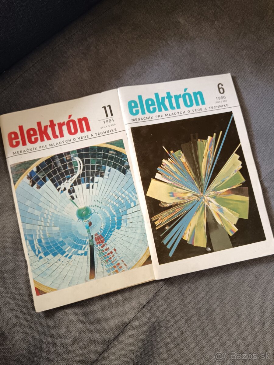 Predám mesačník elektrón, rok 1986