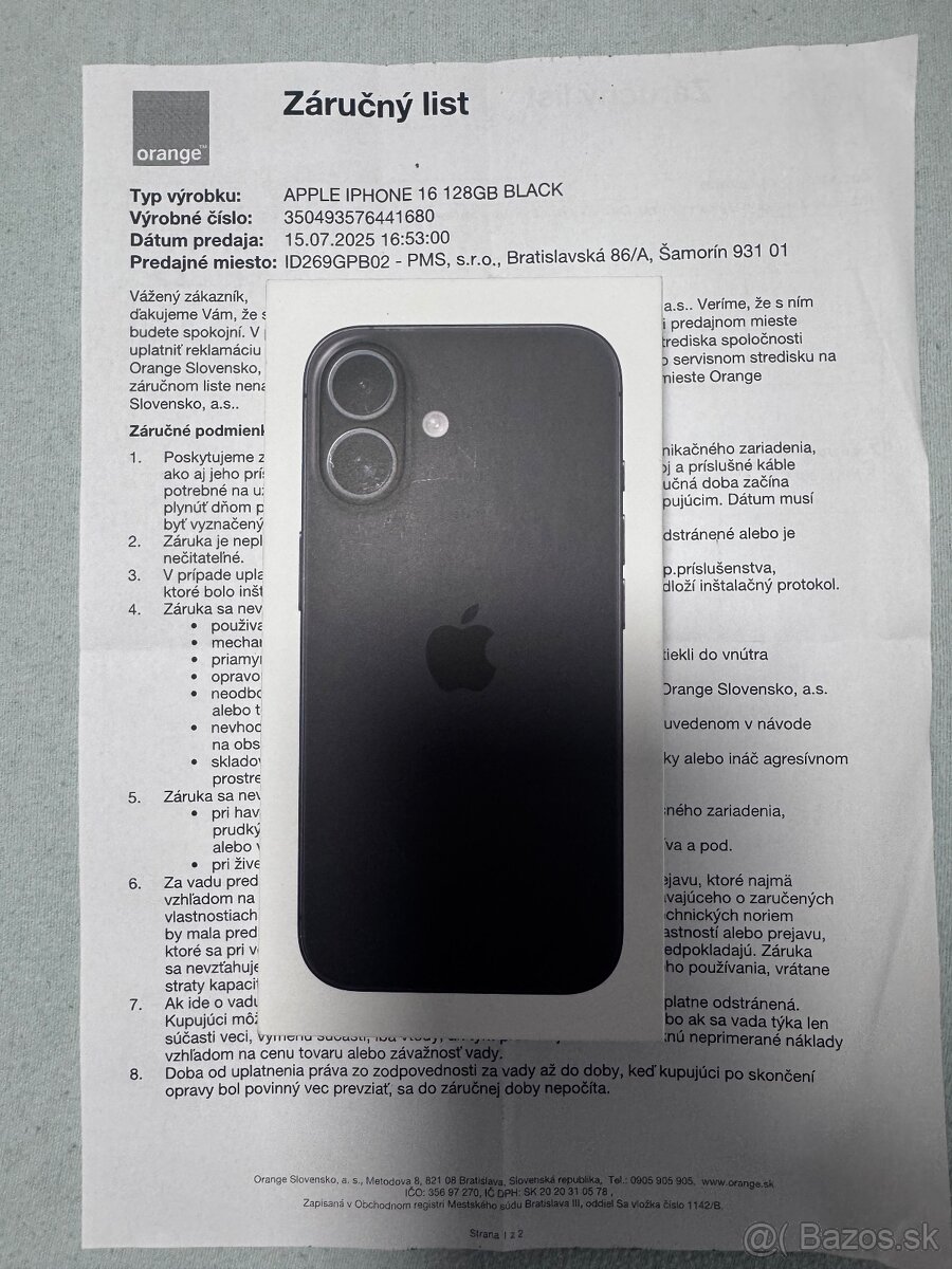 Apple Iphone 16
