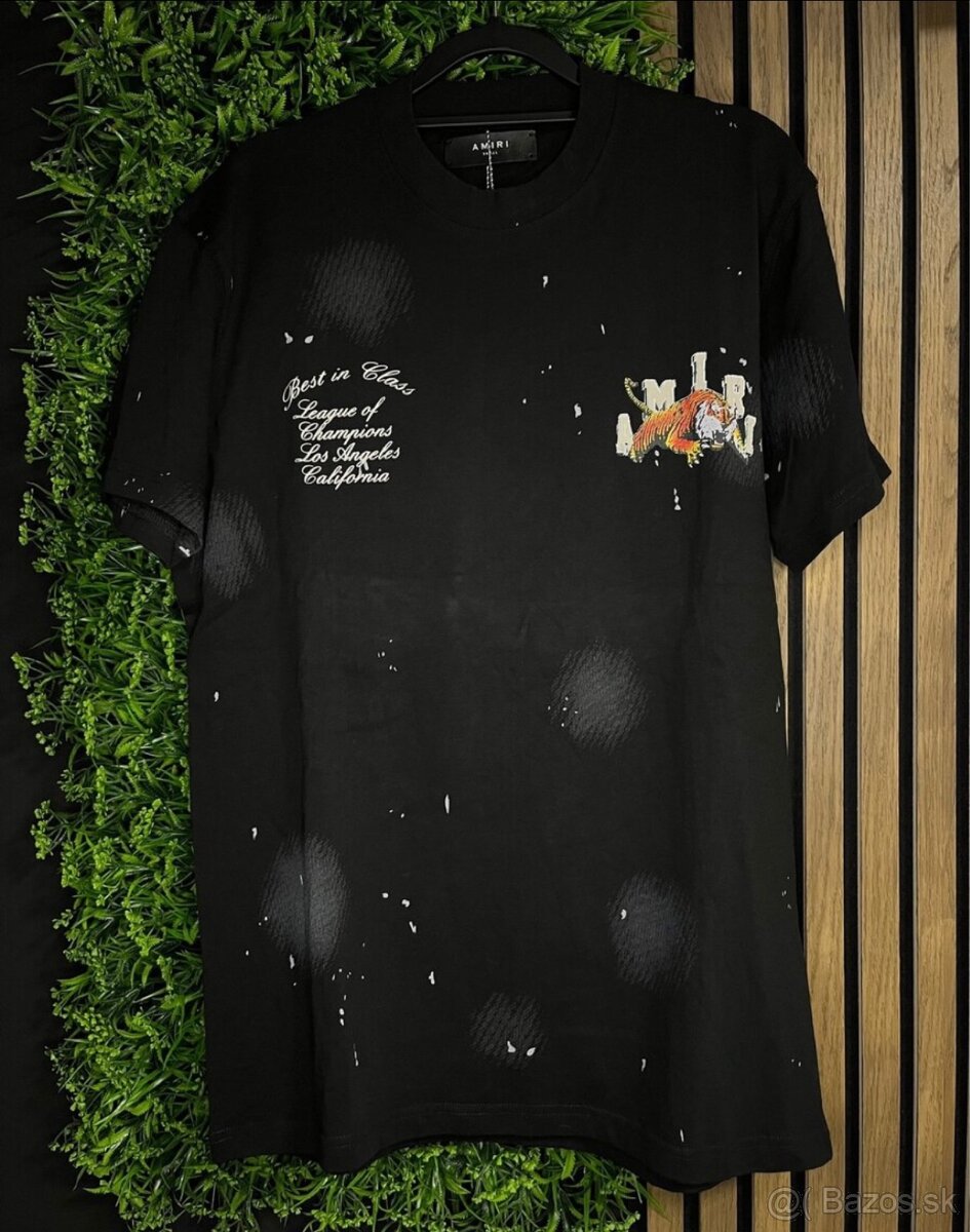 Amiri varsity tričko