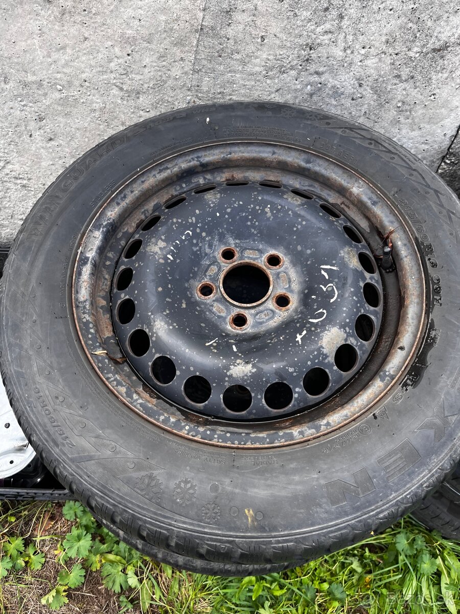 Plechove disky r16 5x112
