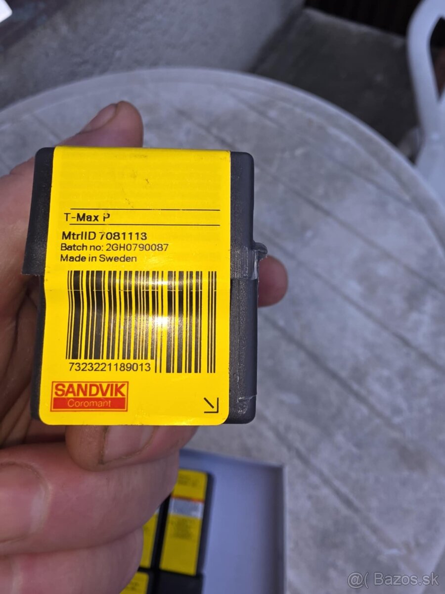 Sústružnícke plátky Sandvik