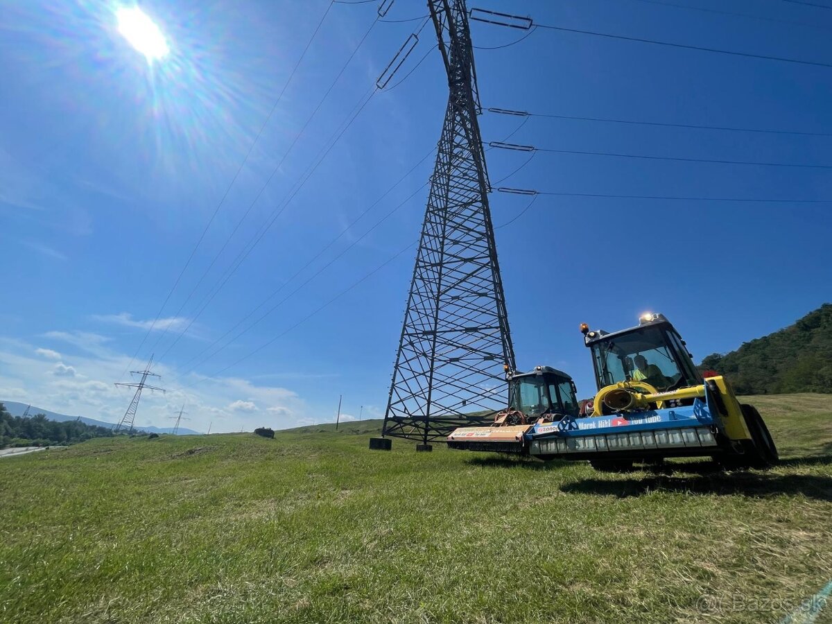 Kosenie-mulčovanie pozemkov//Pílenie//Orez stromov