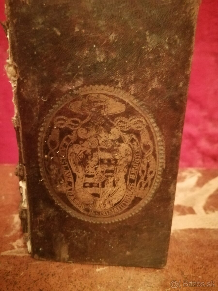 Absolútna Rarita z zamockej knižnice Sinopsis z r. 1645