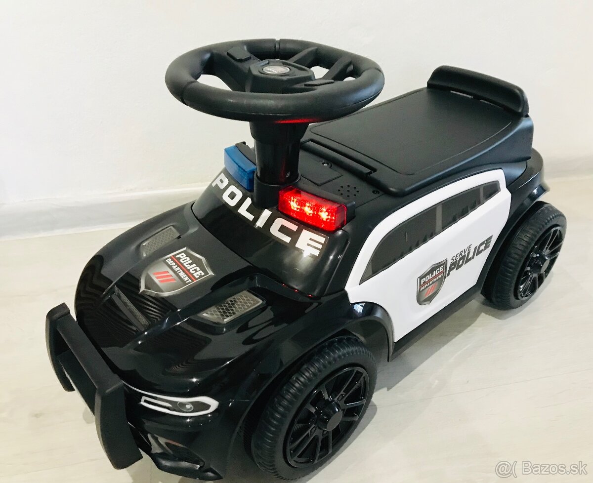 Detské autíčko odrážadlo s hudbou