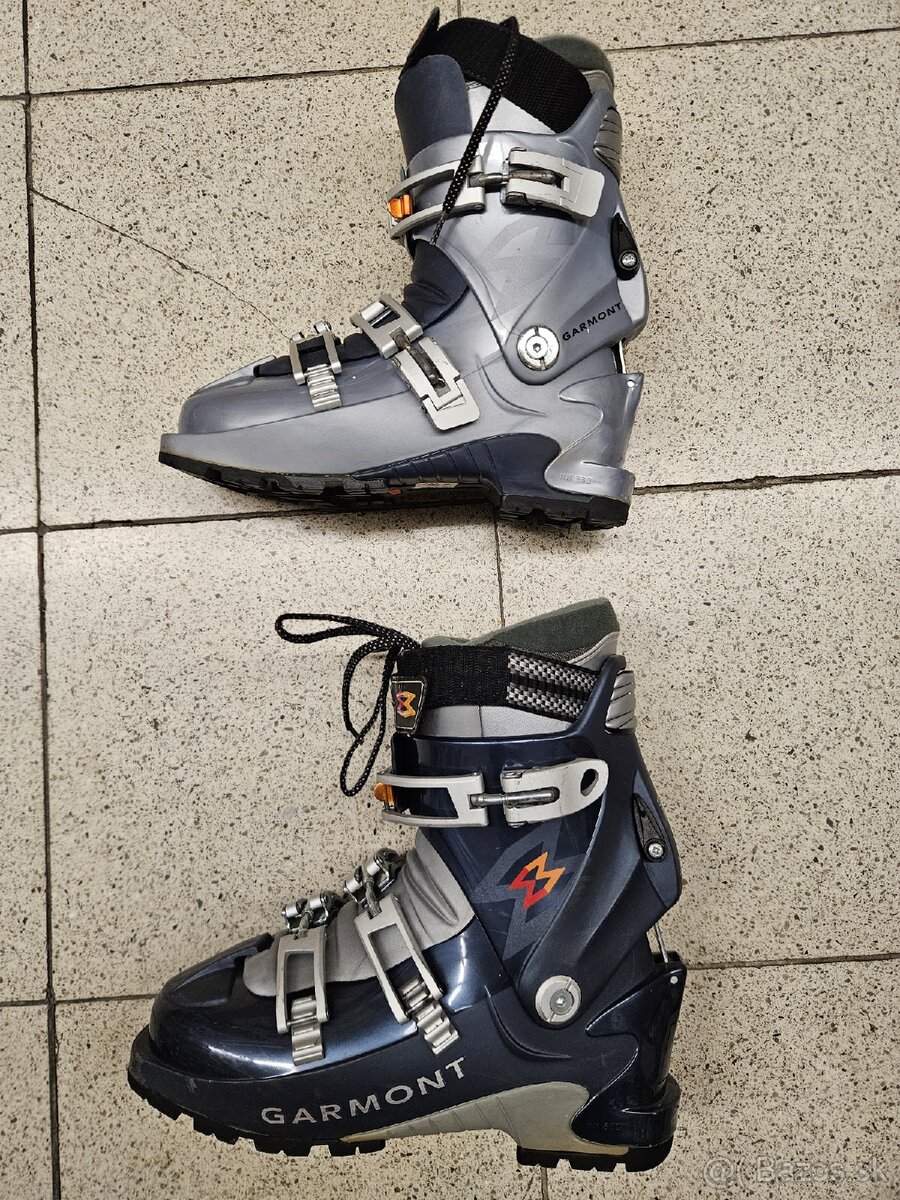Skialpove lyziarky garmont 24.5cm a 26.5cm