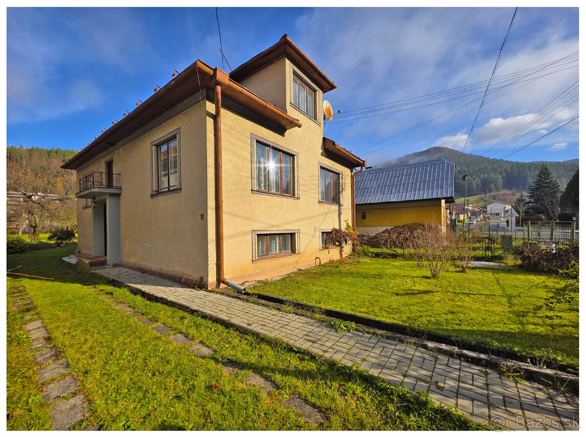 DOHODA / MUROVANÝ RODINNÝ DOM / BRUSNO / POZEMOK 808 m2