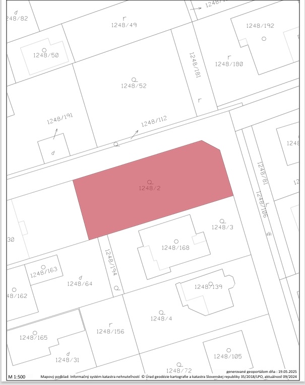 Predám pozemok 6,1a Lužianky