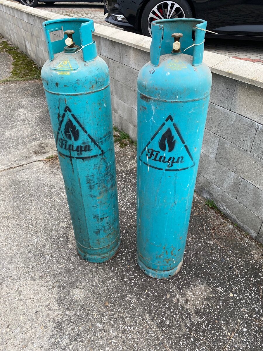 Plynové fľaše na propán-bután,veľké 33kg