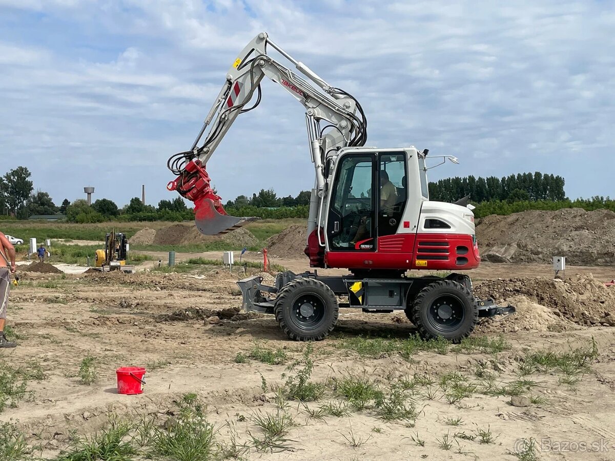 výkopové a zemné práce, búracie práce