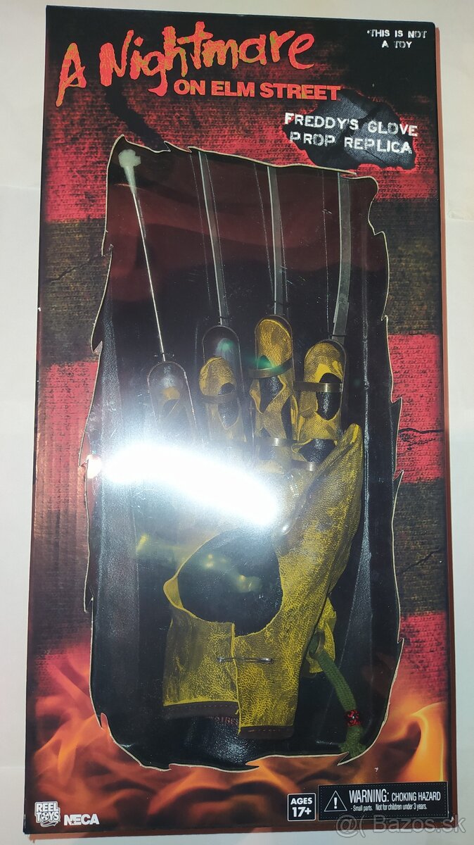 Freddy Krueger Rukavica Neca -Nočni Mura z Elm Street 1