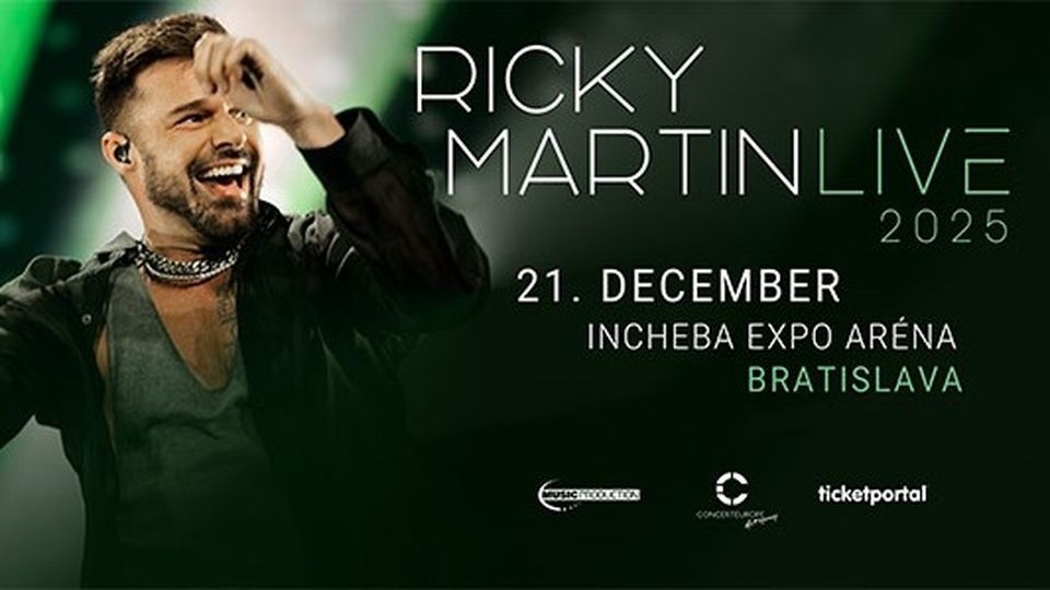 Ricky Martin lístky 21.12.2025