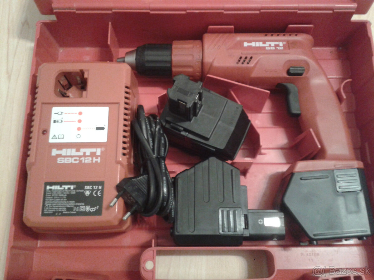 Hilti set šrobovačka