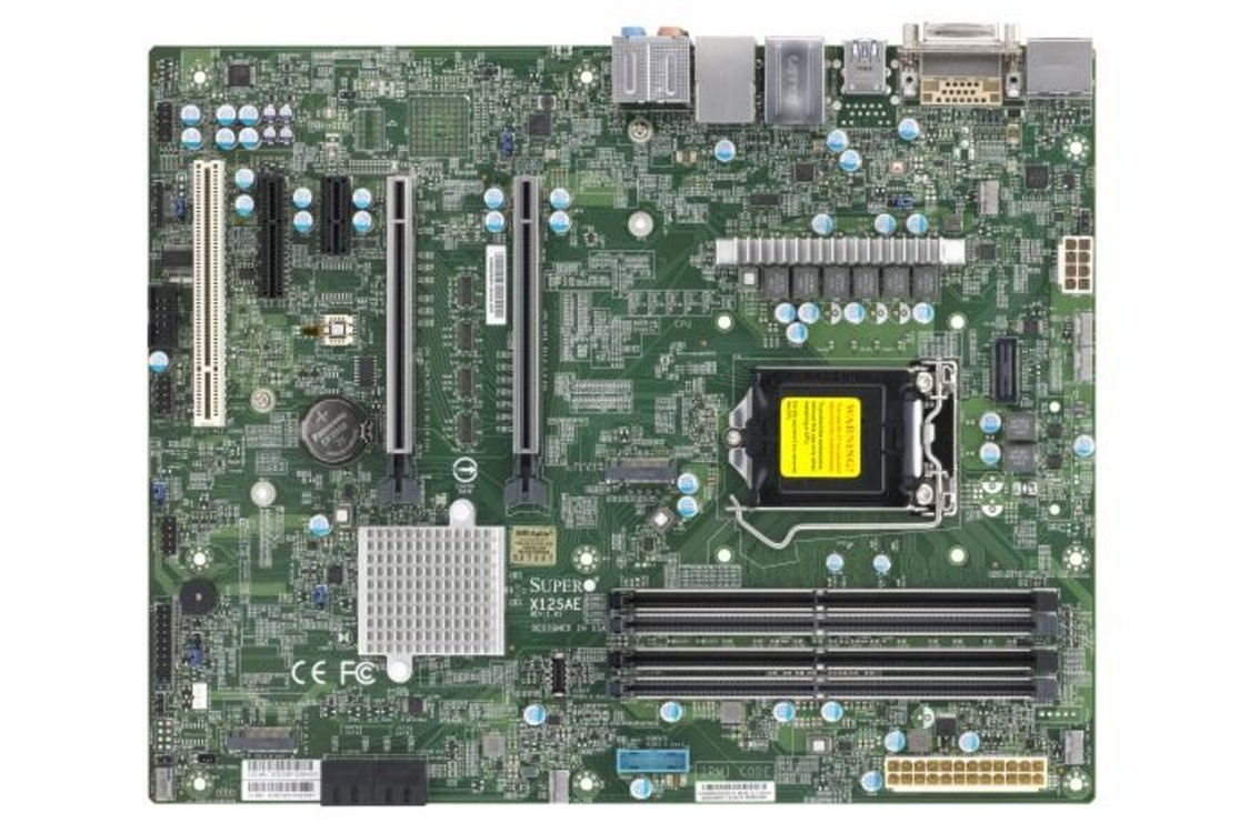 nové Supermicro MBD-X12SAE-O + Intel Core i5 10400