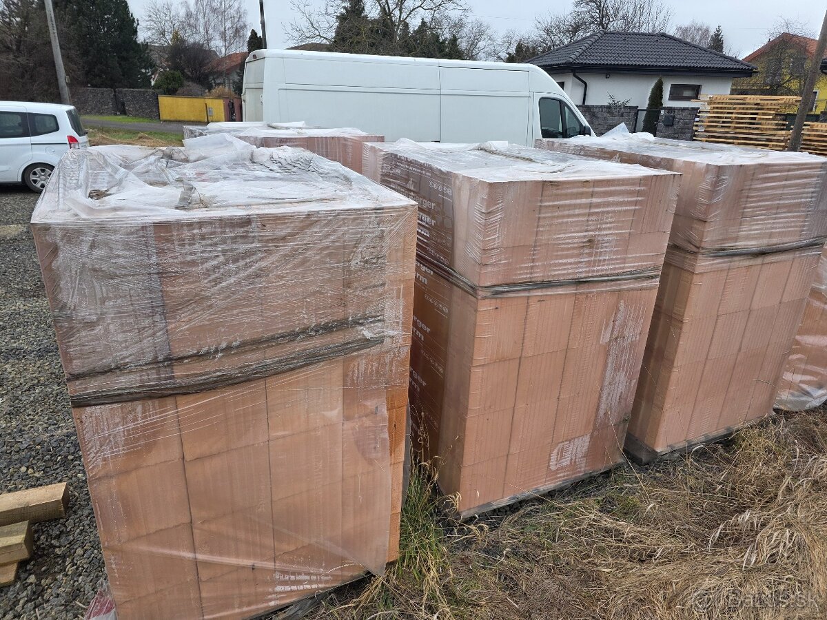 Tehly Porotherm t44 profi