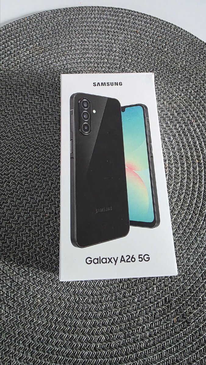 Samsung galaxy a26 5G Black 6/128