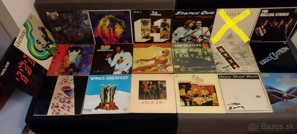 LP rôzne zahraničné