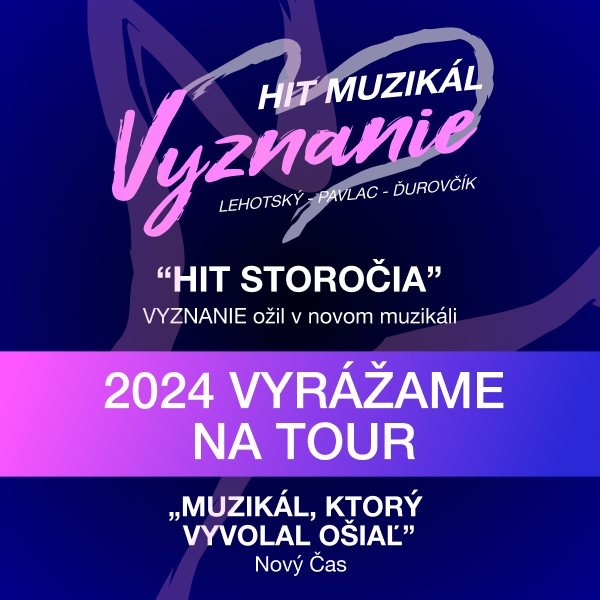 Muzikál Vyznanie - Považská Bystrica