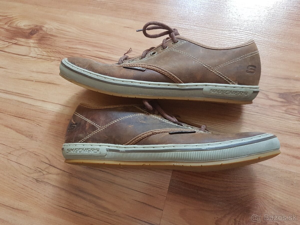 kožené topánky/obuv zn.Skechers č41