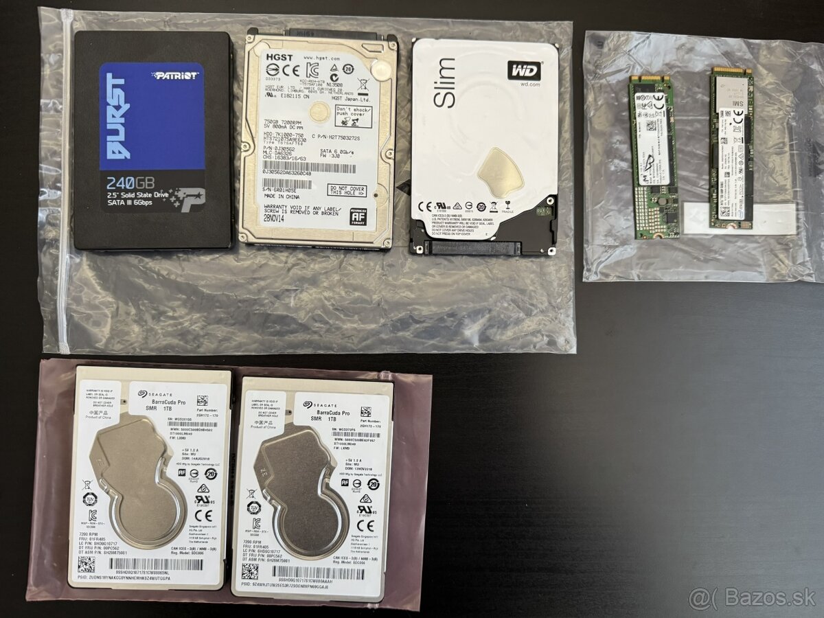HDD,SSD,NVMe