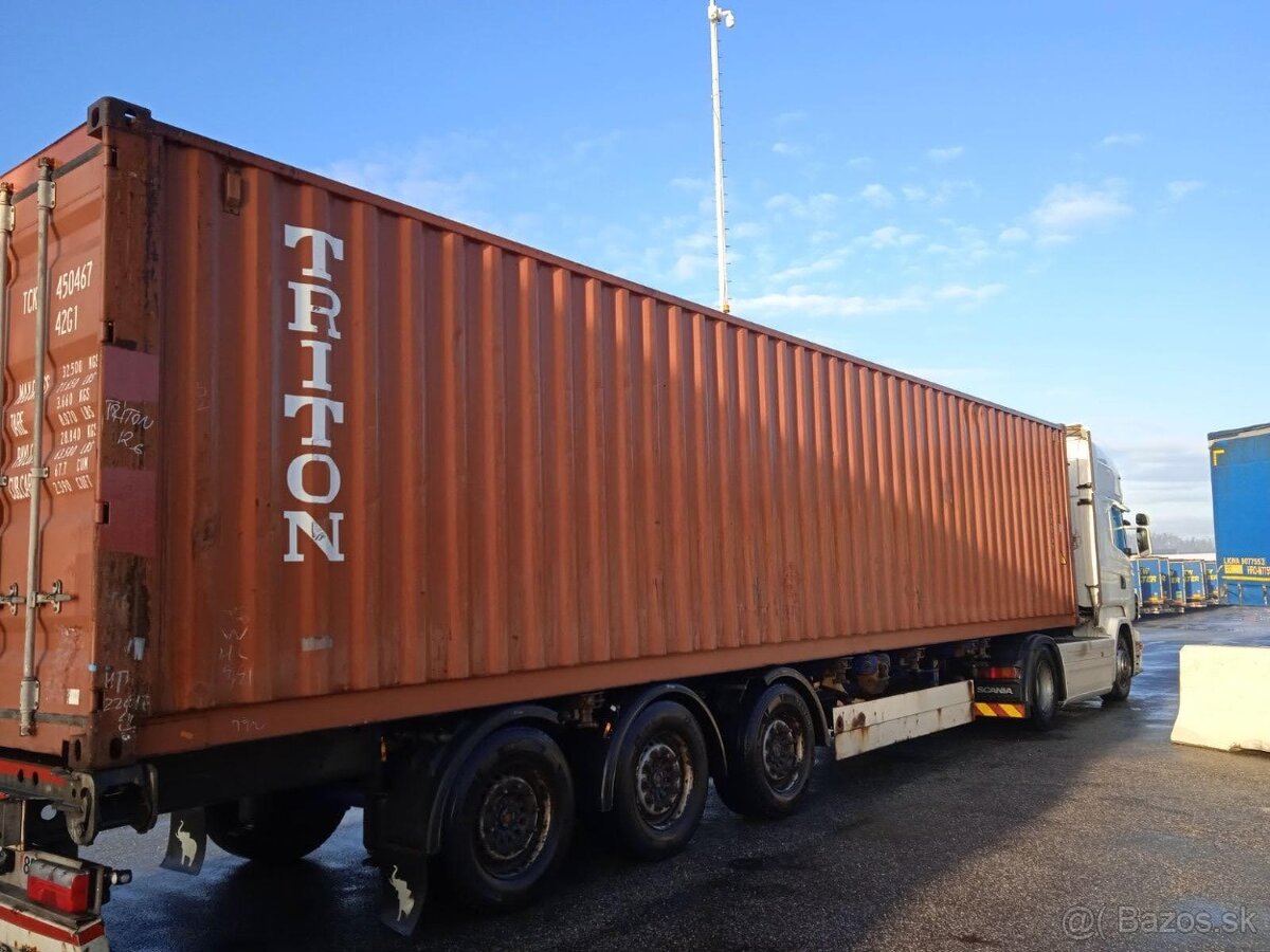 Lodný kontajner 12 m (výška 2,9m) už S DOPRAVOU