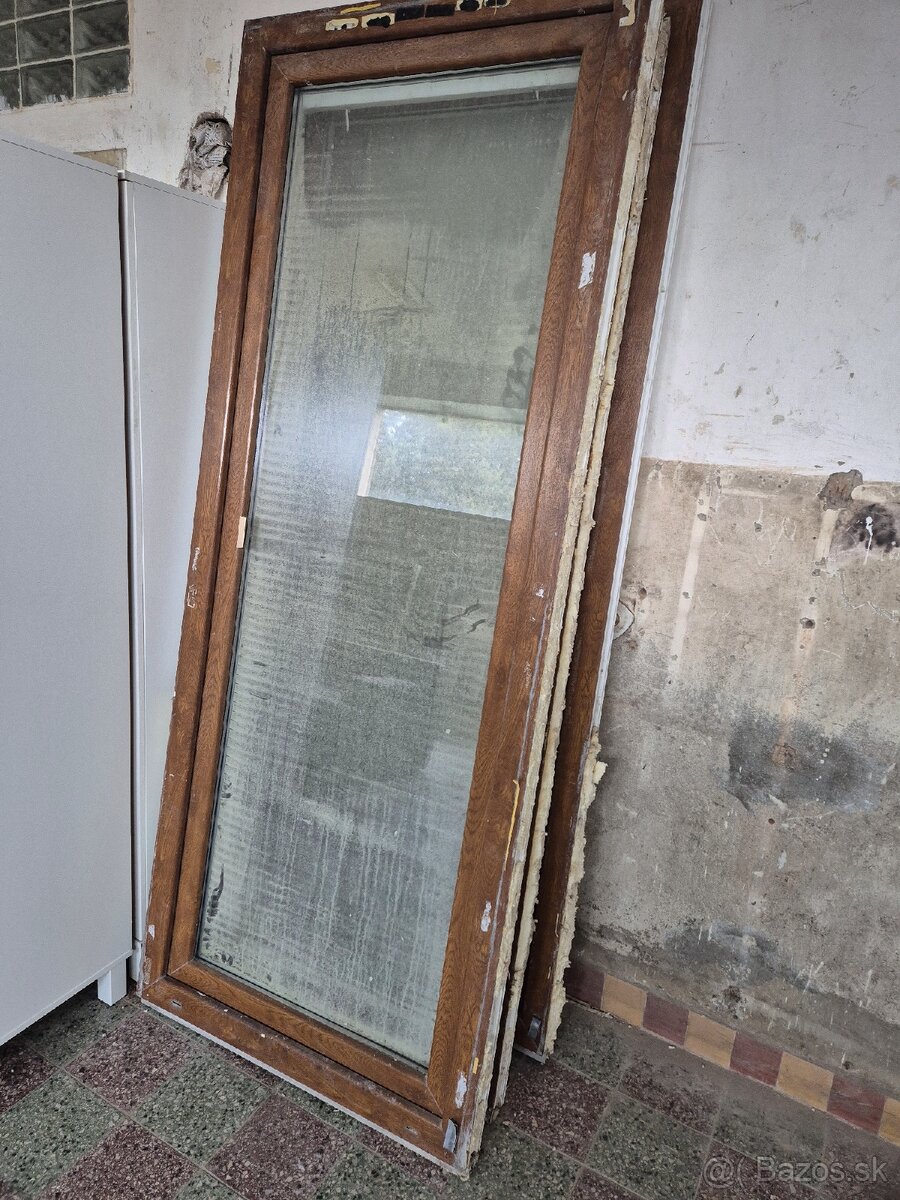 Terasové plastové dvere 85x215