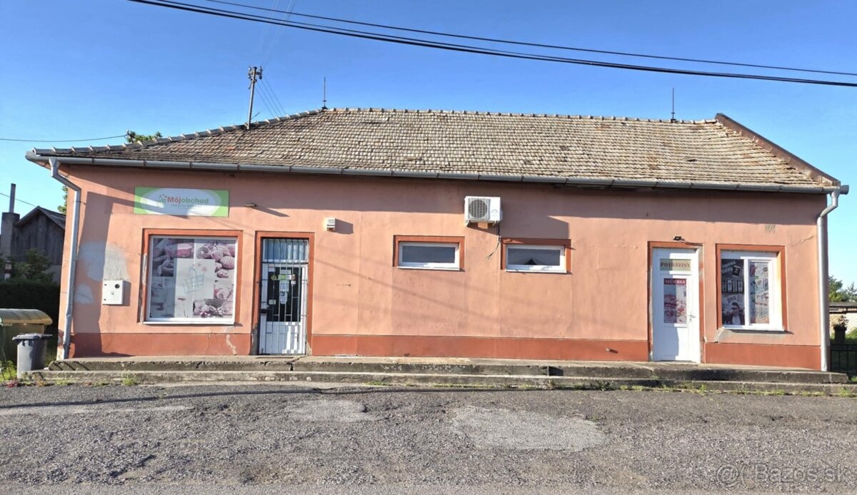 Ponúkame na predaj obchodné priestory v obci Pastovce.