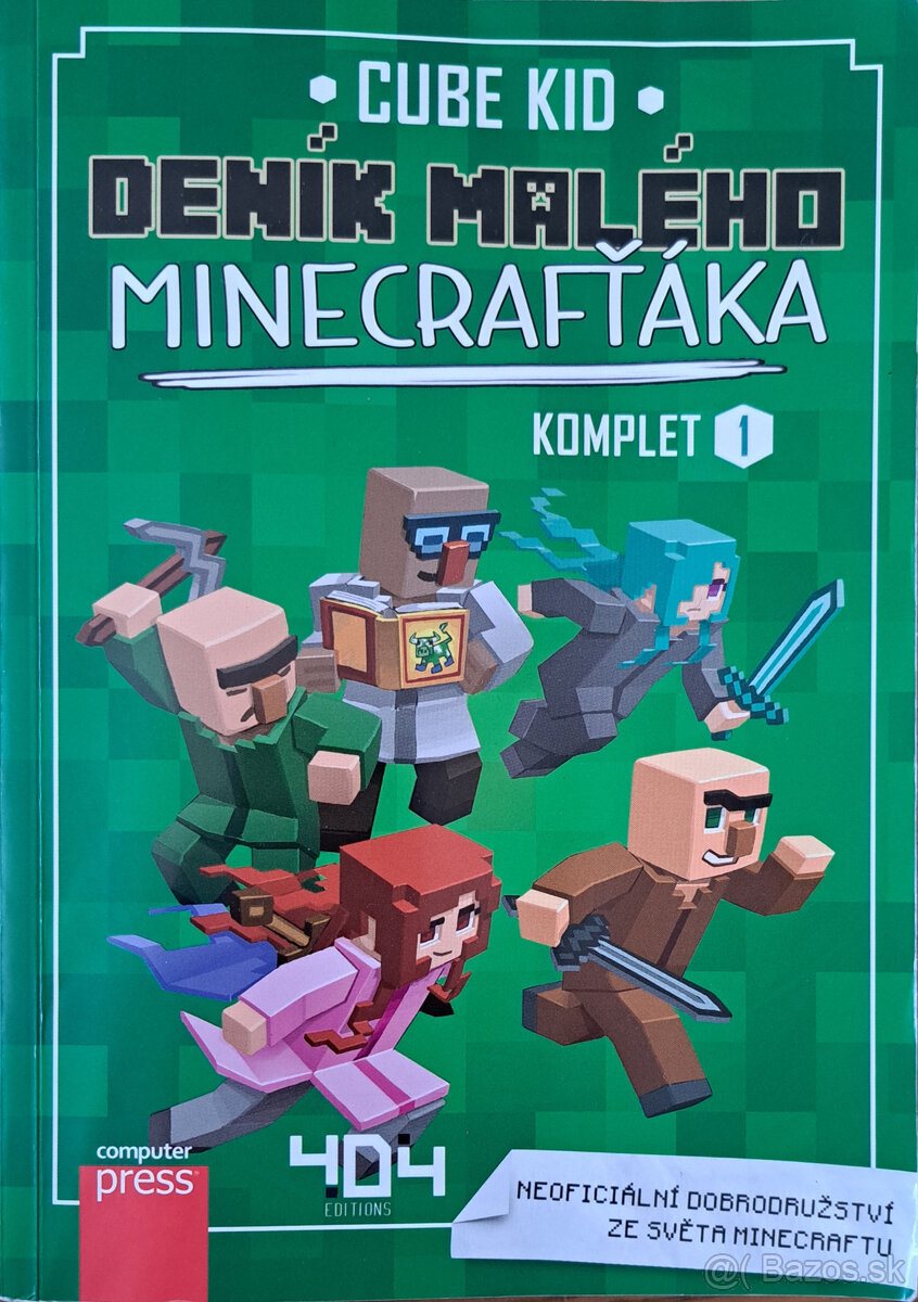 knihy Denník malého Minecrafťáka