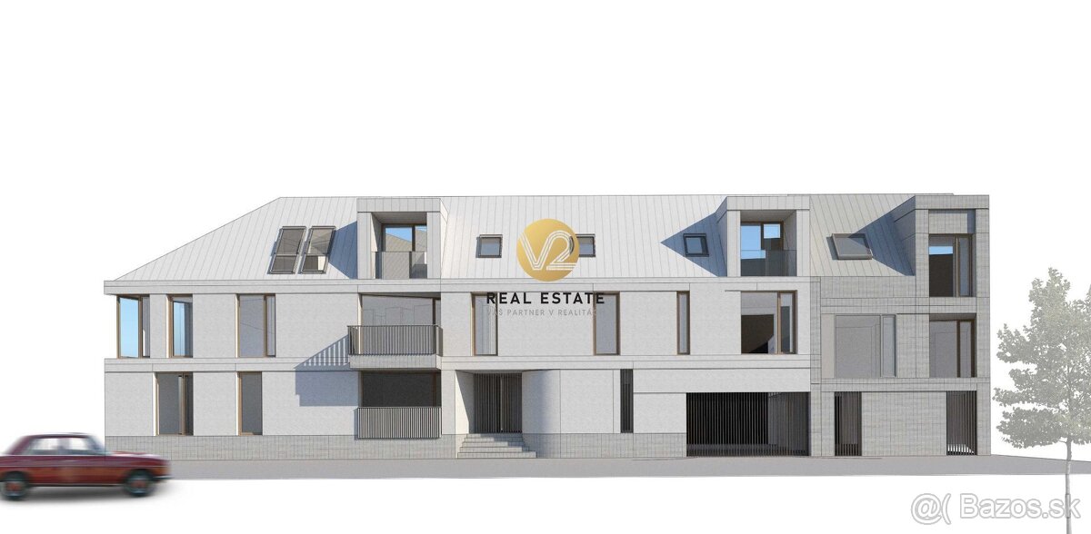 Na PREDAJ novostavba 3 i byt 92m2 v centre Nitry pri PARKU