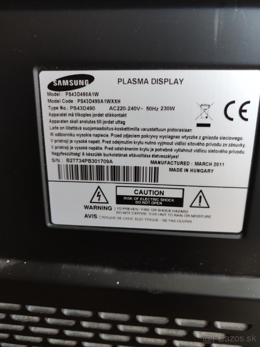 Televízor Samsung