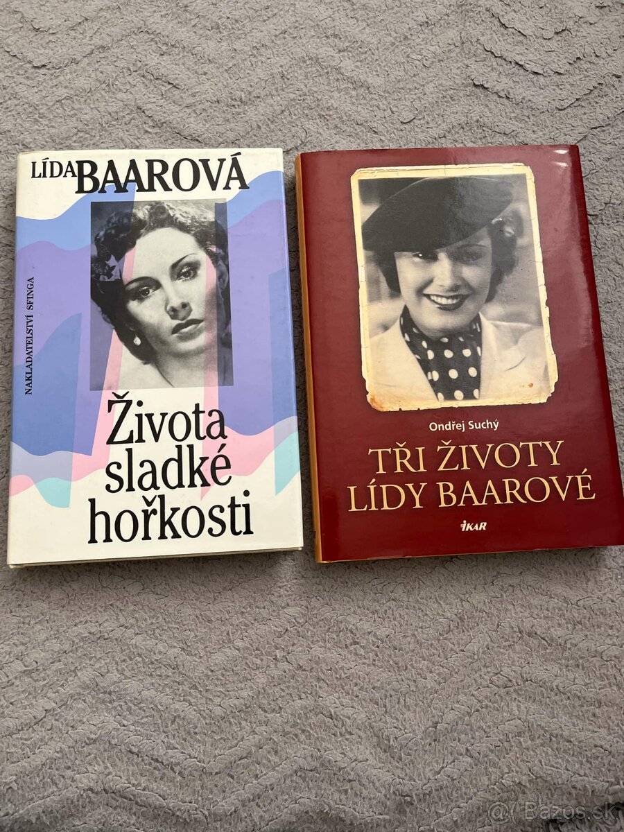 Knihy o živote Lídy Baarovej