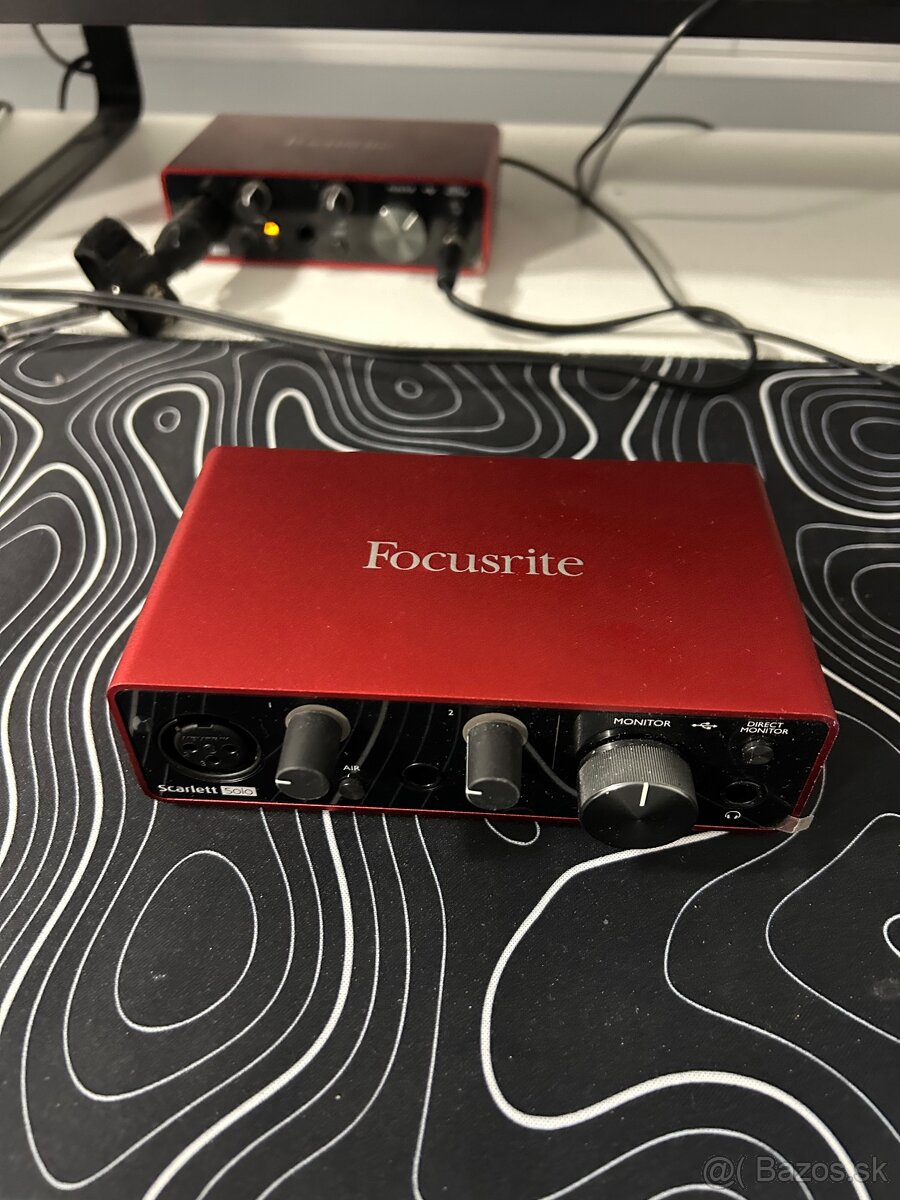 Predám zvukovku Focusrite Scarlett Solo (3. Gen)