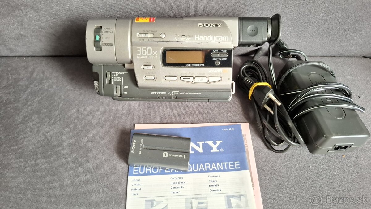 Videokamera Sony Hi8