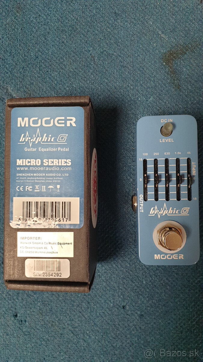 Gitarovy efekt Moer EQ