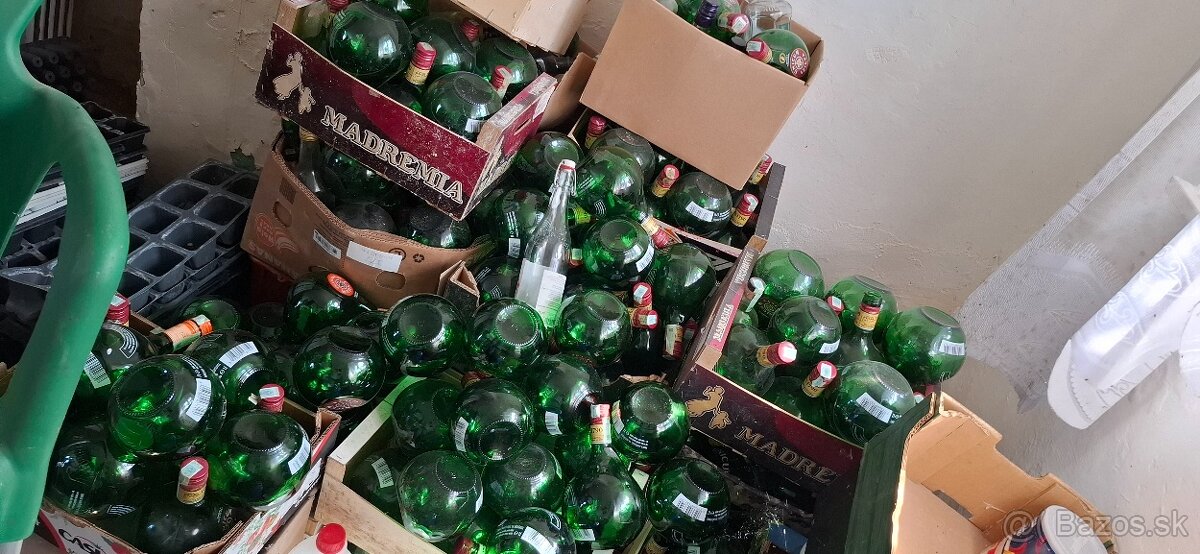 Fľaše UNICUM-prázdne